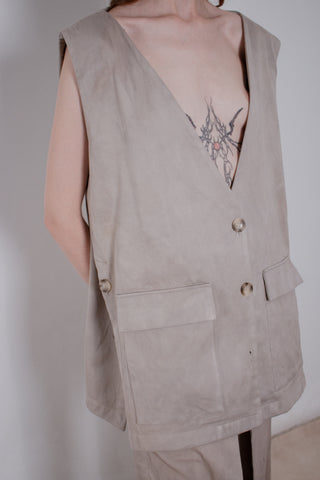 Naturally Dyed Cotton Vest