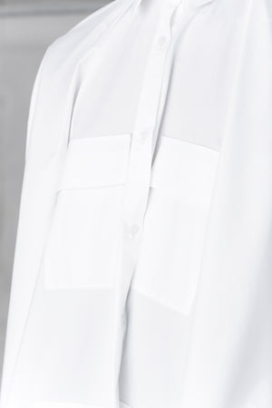 White Cloak Shirt