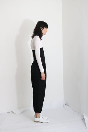 Corseted Wool Trousers (S) - Ludus Agender Label