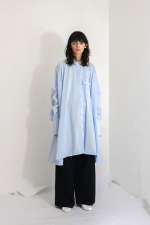 Oversized Cape Shirt - Ludus Agender Label