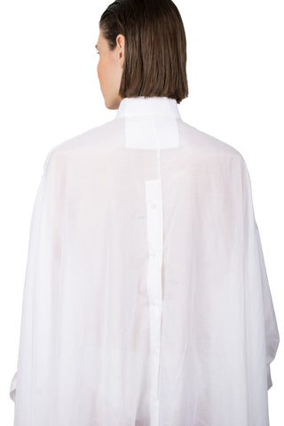 White Transparent Medusae Shirt - Ludus Agender Label