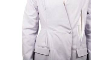 Lavender Slashed Tailored  Jacket - Ludus Agender Label