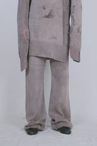 Naturally Dyed Hand-knitted Trousers