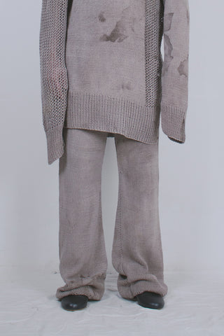 Designer Hand Knitted Wool Pants Soft Legwarmers Sweater Trousers Dark Grey  Joggers Leggings by EXTRAVAGANTZA - Etsy Israel